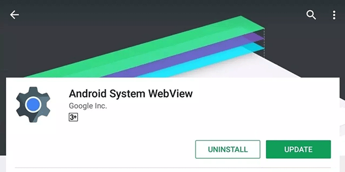 android system webview update