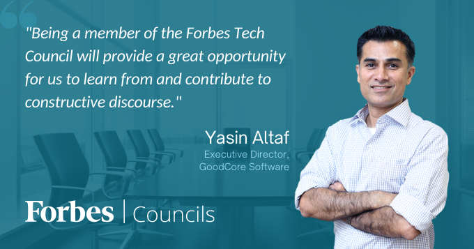 GoodCore Software Executive Director Member of Forbes Technology Council 2022