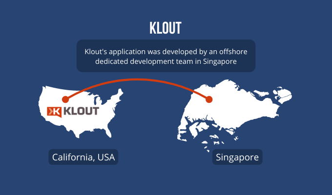 Klout offshore development