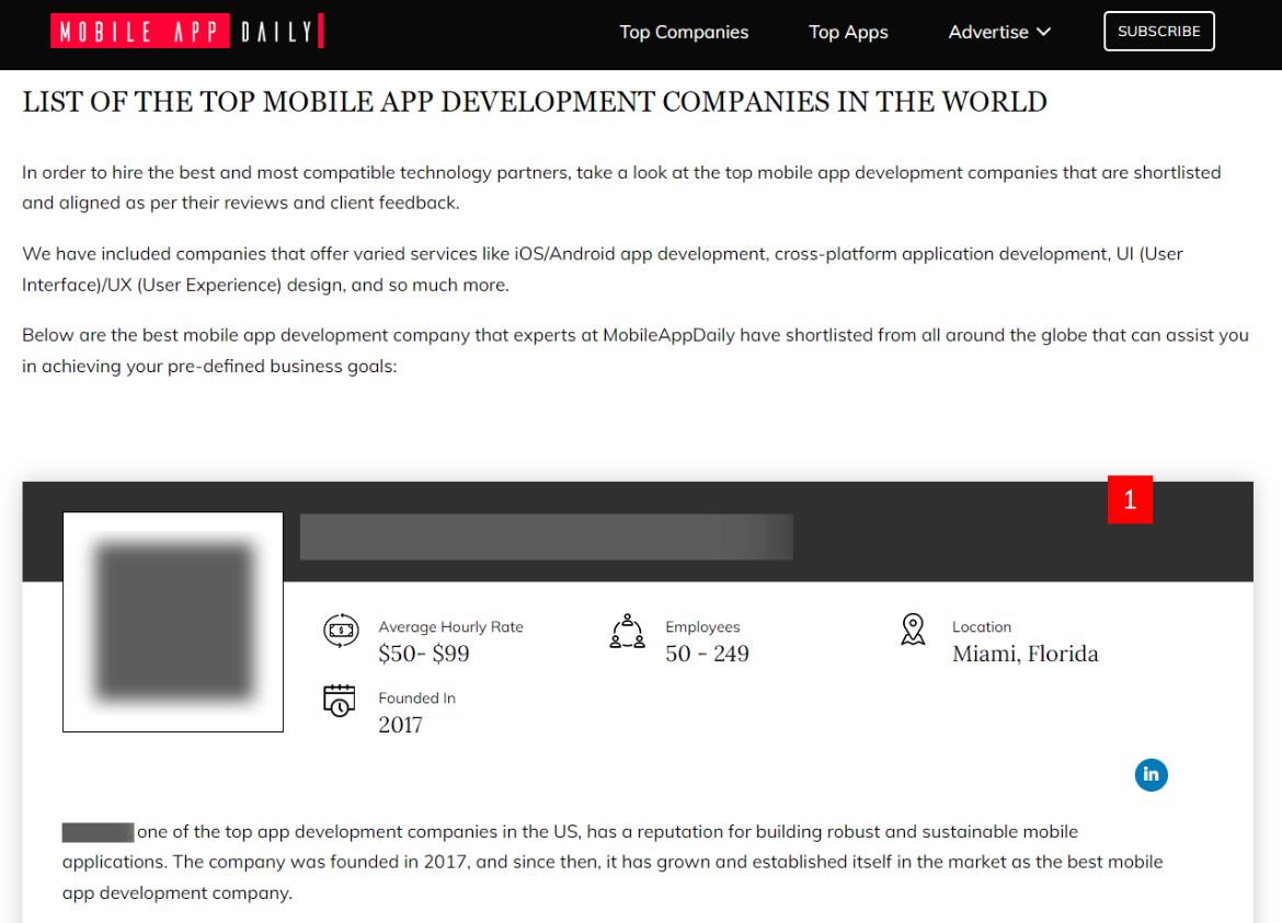 MobileAppDaily – App Development Companies Directory MobileAppDaily – App Development Companies Directory
