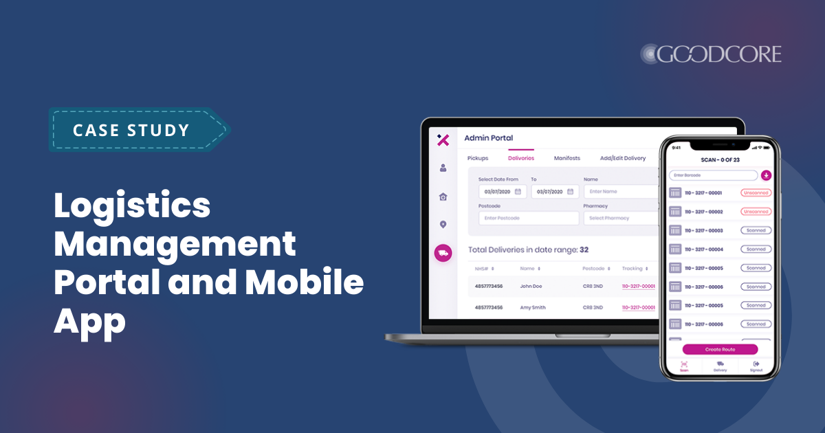 Logistics Management Software Development Case Study- London, UK | GoodCore