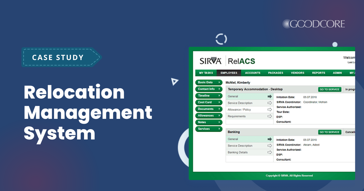Relocation Management System Case Study- London, UK | GoodCore