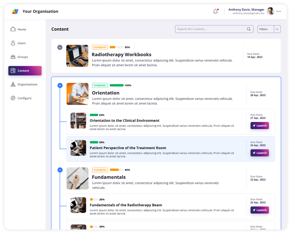 Content management